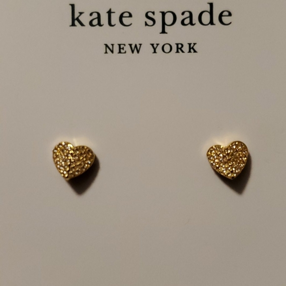 kate spade new york Heart To Heart Pave Studs - Picture 8 of 9